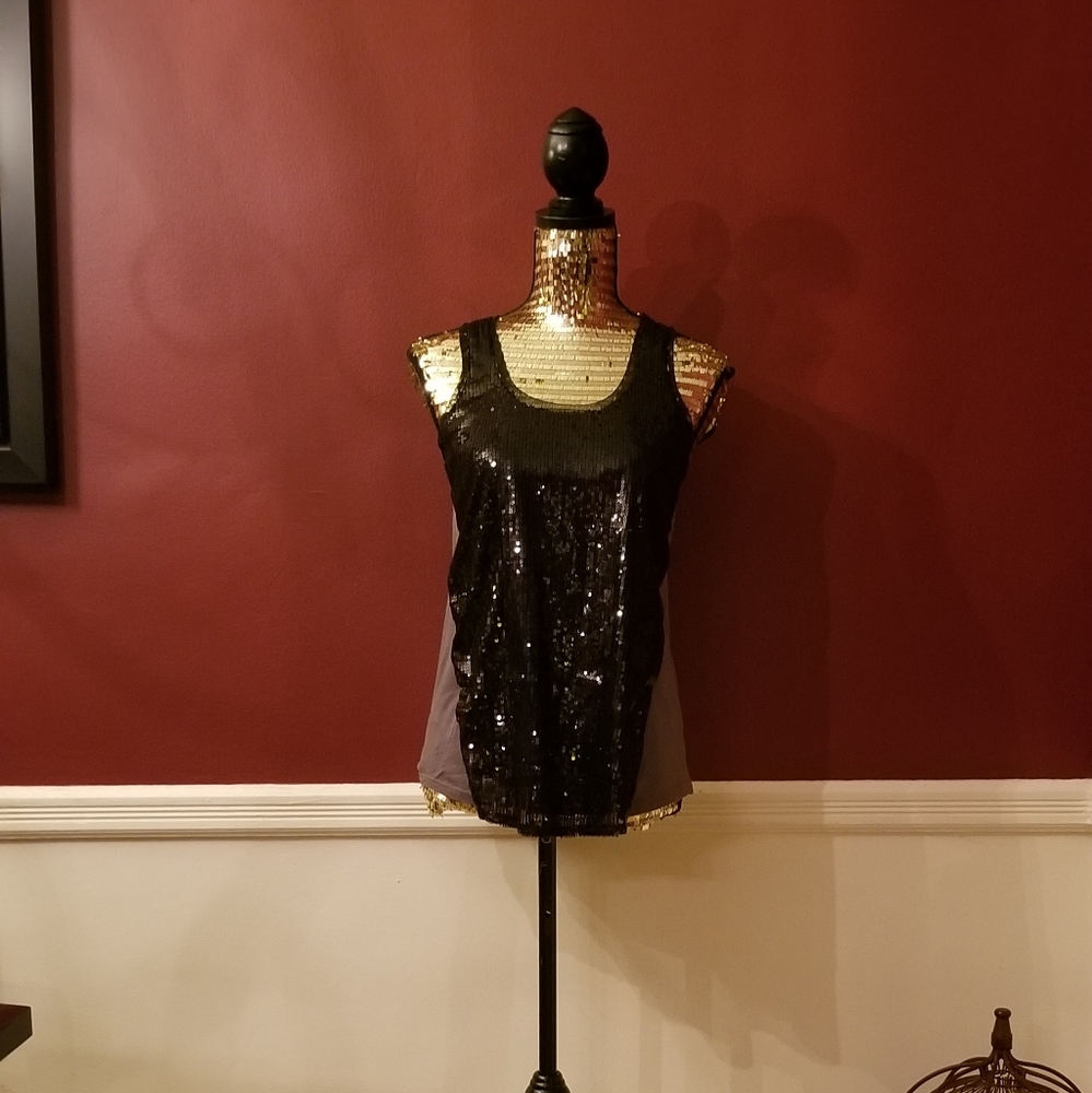 Rachel Roy Sequin Tank